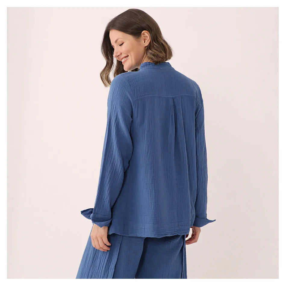 SWING JACKET | HILARY: FIR GREEN-Tops-SHANNON PASSERO STORE-Coriander