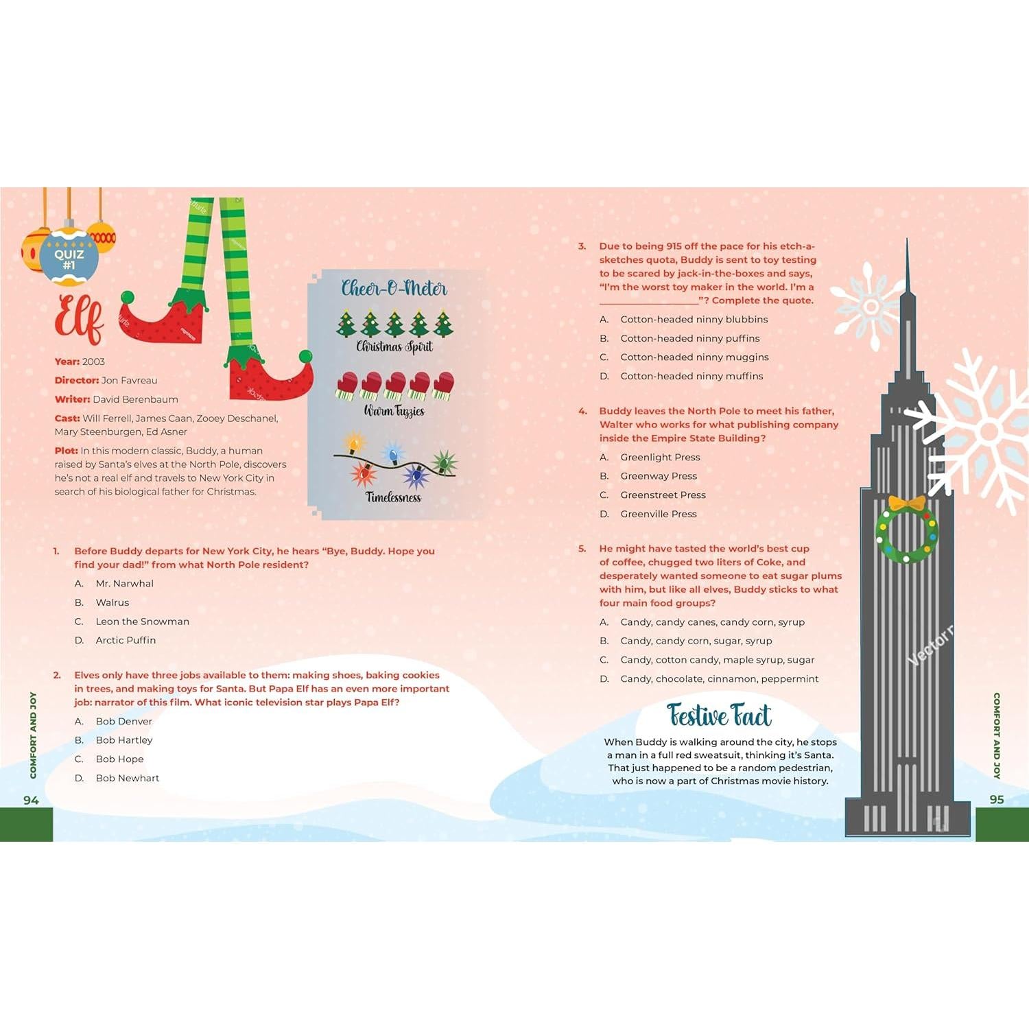 TRIVIA BOOK | CHRISTMAS MOVIE ULTIMATE TRIVIA-Books & Stationery-HACHETTE BOOK GROUP-Coriander