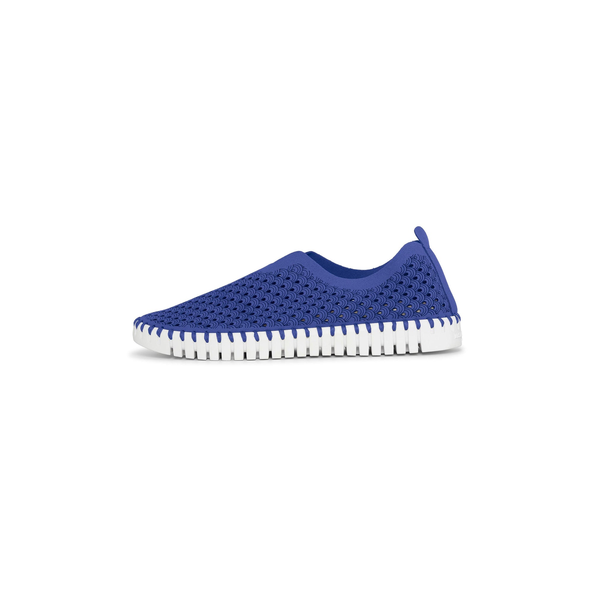 TULIP SLIP-ON | BLUE WEB-Socks & Footwear-ILSE JACOBSEN-Coriander