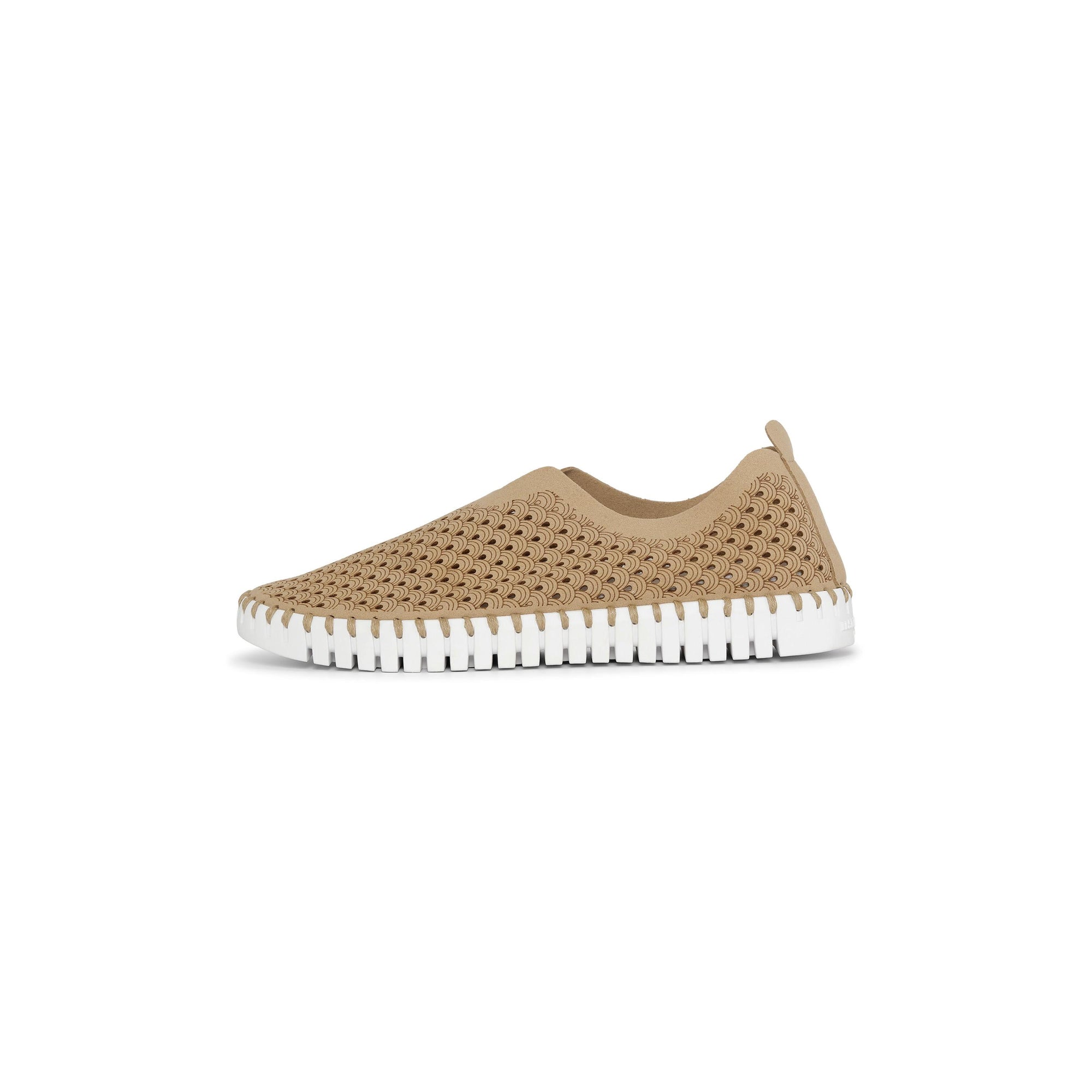 TULIP SLIP-ON | LATTE-Socks & Footwear-ILSE JACOBSEN-Coriander