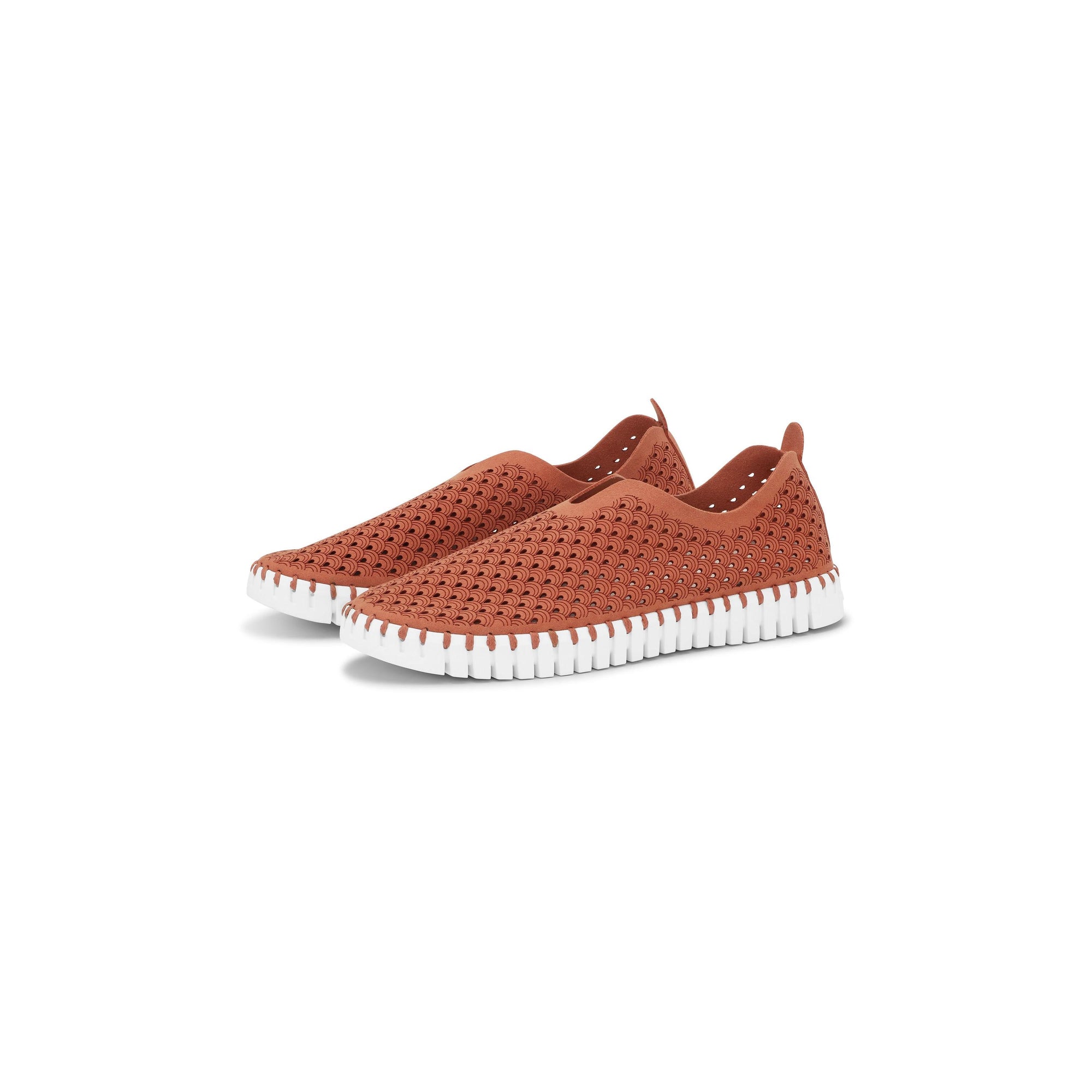 TULIP SLIP-ON | LIGHT BRICK-Socks & Footwear-ILSE JACOBSEN-36-LIGHT BRICK 333-Coriander