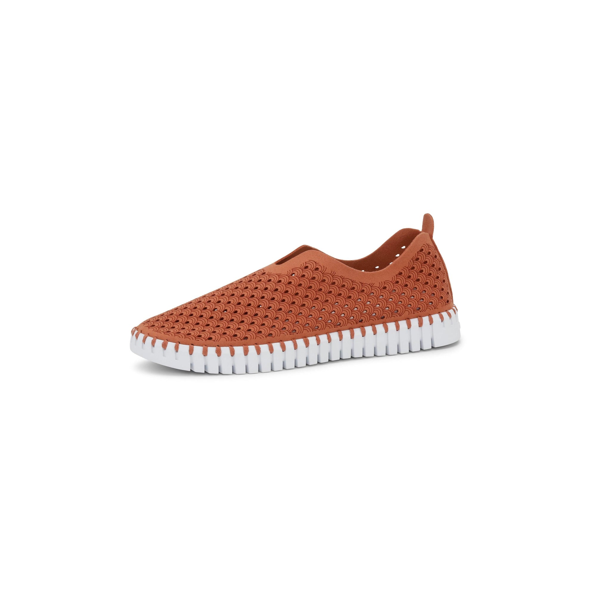 TULIP SLIP-ON | LIGHT BRICK-Socks & Footwear-ILSE JACOBSEN-Coriander