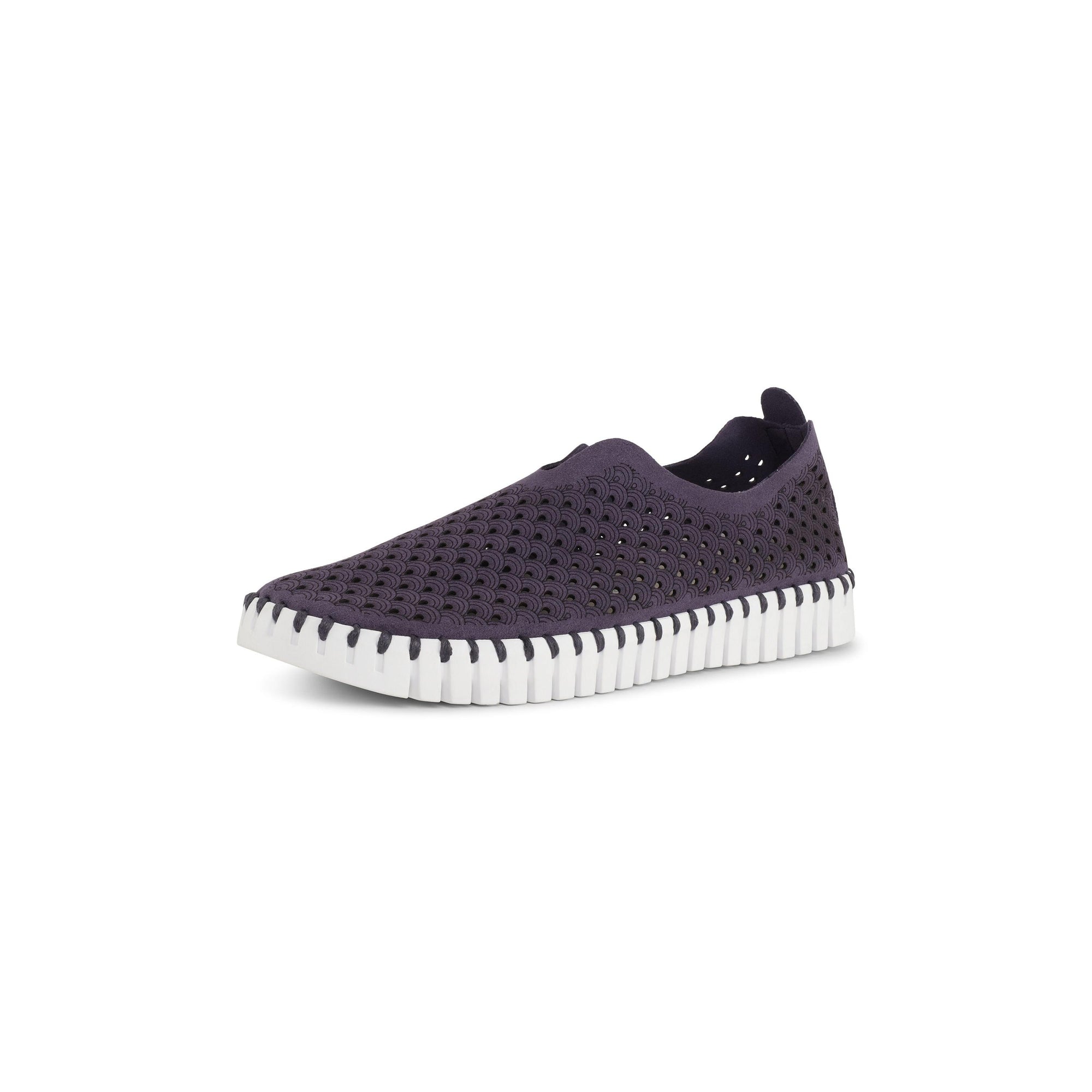 TULIP SLIP-ON | NAVY-Socks & Footwear-ILSE JACOBSEN-Coriander