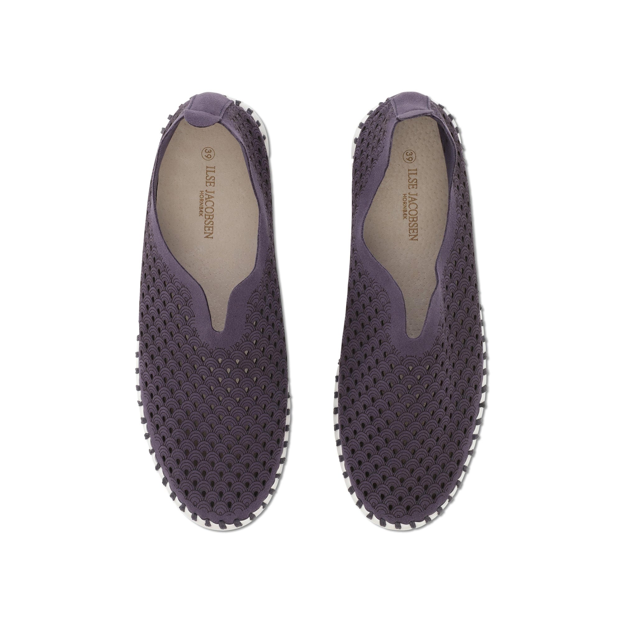 TULIP SLIP-ON | NAVY-Socks & Footwear-ILSE JACOBSEN-Coriander
