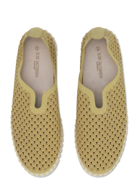 TULIP SLIP-ON PLATFORM | CITRONELLA-Socks & Footwear-ILSE JACOBSEN-Coriander