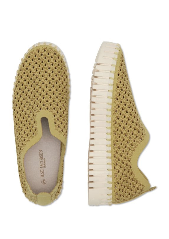 TULIP SLIP-ON PLATFORM | CITRONELLA-Socks & Footwear-ILSE JACOBSEN-Coriander