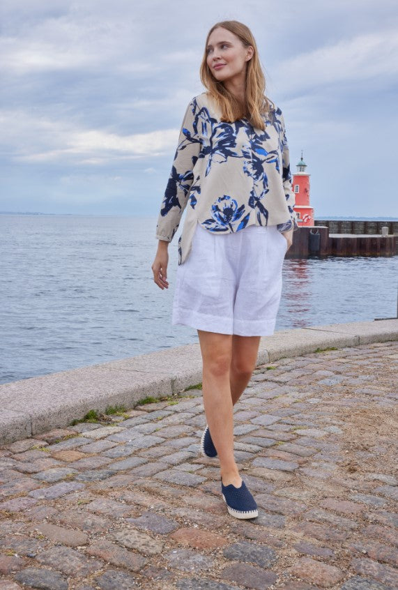 TULIP SLIP-ON PLATFORM | DARK INDIGO-Socks & Footwear-ILSE JACOBSEN-Coriander