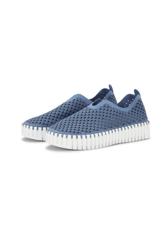 TULIP SLIP-ON PLATFORM | LIGHT REGATTA-Socks & Footwear-ILSE JACOBSEN-Coriander