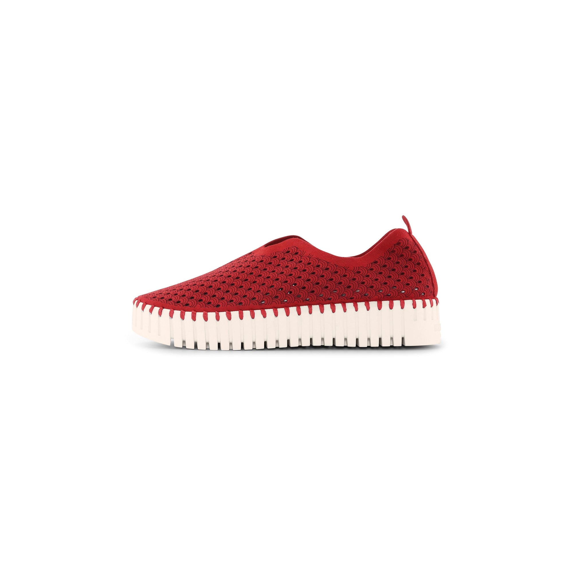 TULIP SLIP-ON PLATFORM | RED-Socks & Footwear-ILSE JACOBSEN-Coriander