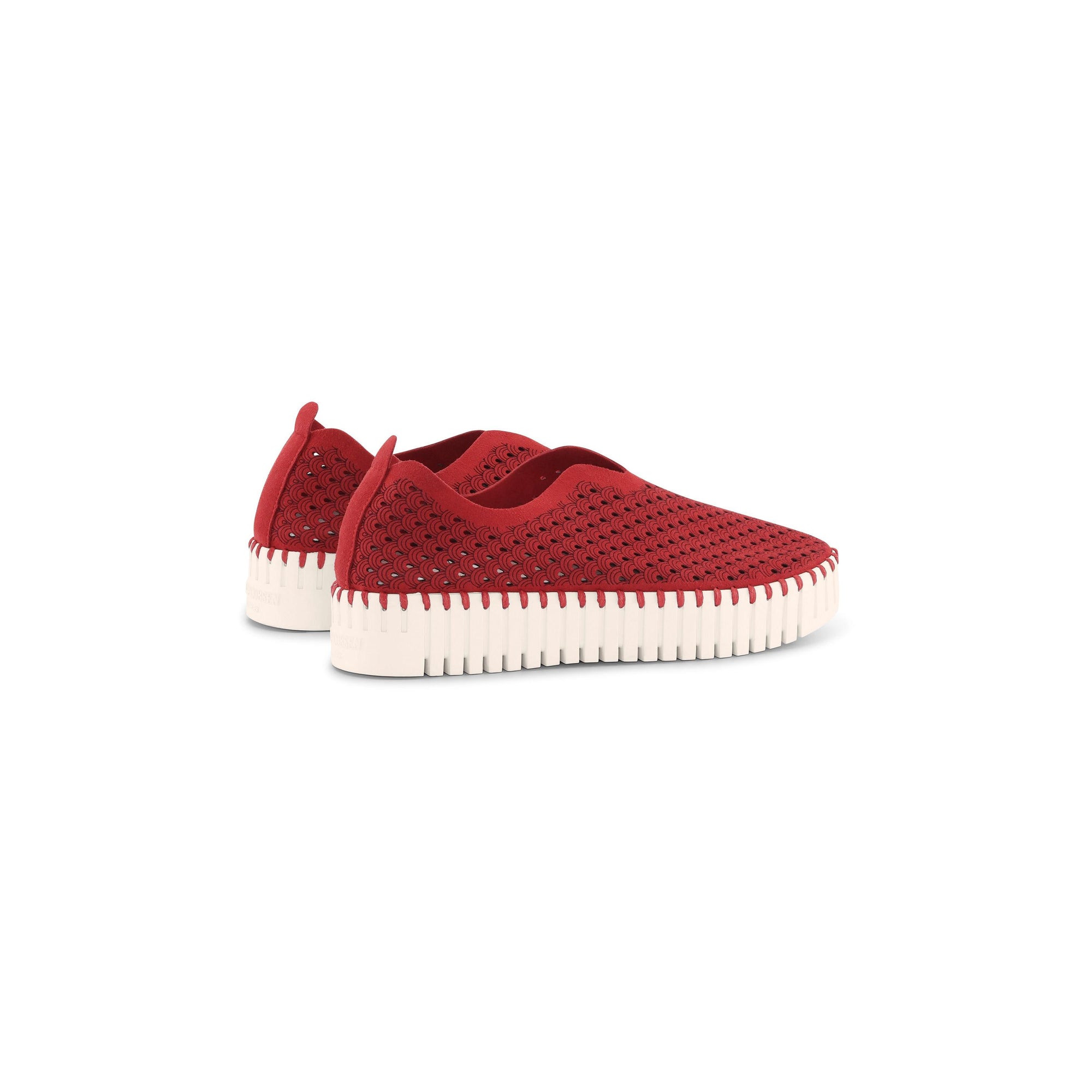 TULIP SLIP-ON PLATFORM | RED-Socks & Footwear-ILSE JACOBSEN-Coriander