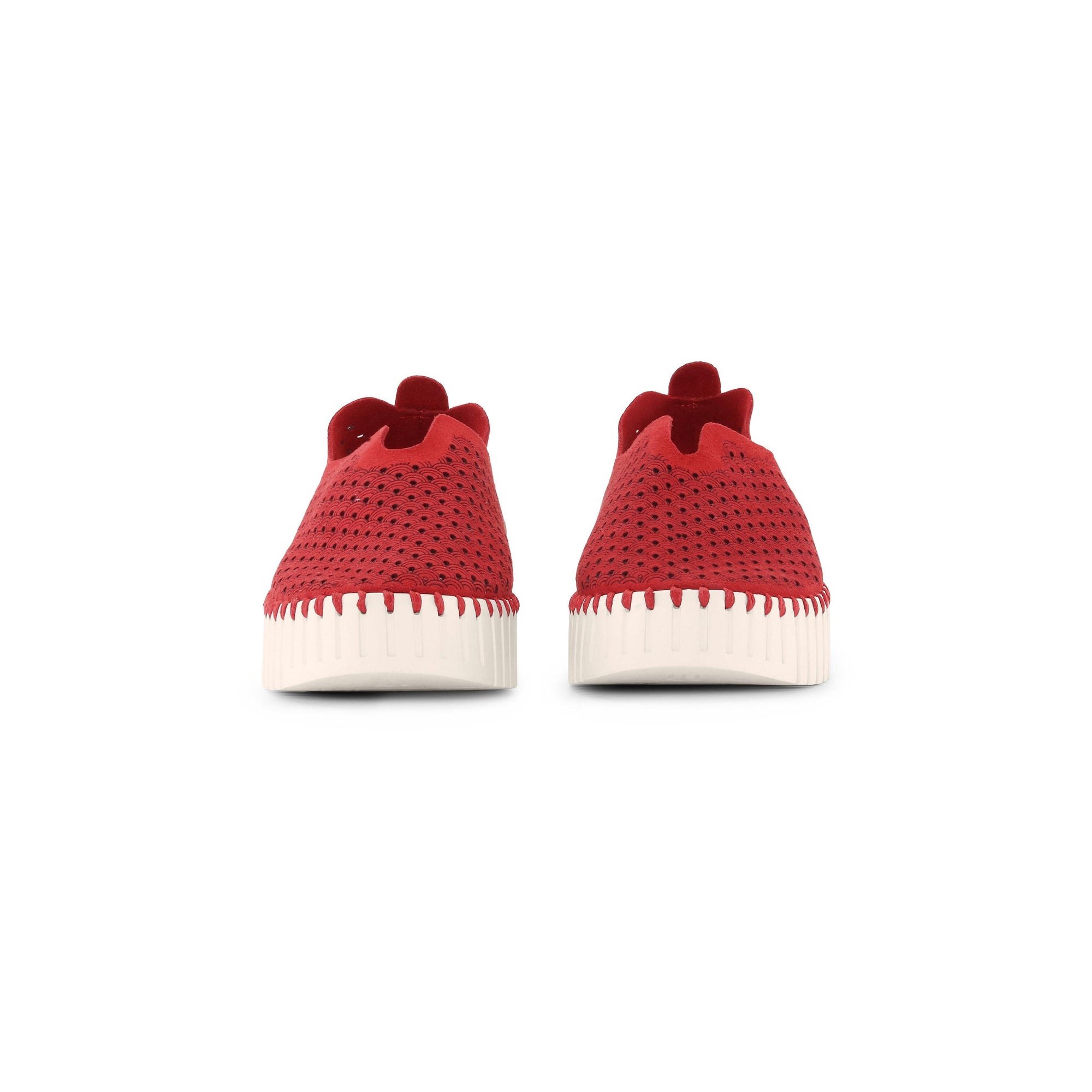 TULIP SLIP-ON PLATFORM | RED-Socks & Footwear-ILSE JACOBSEN-Coriander