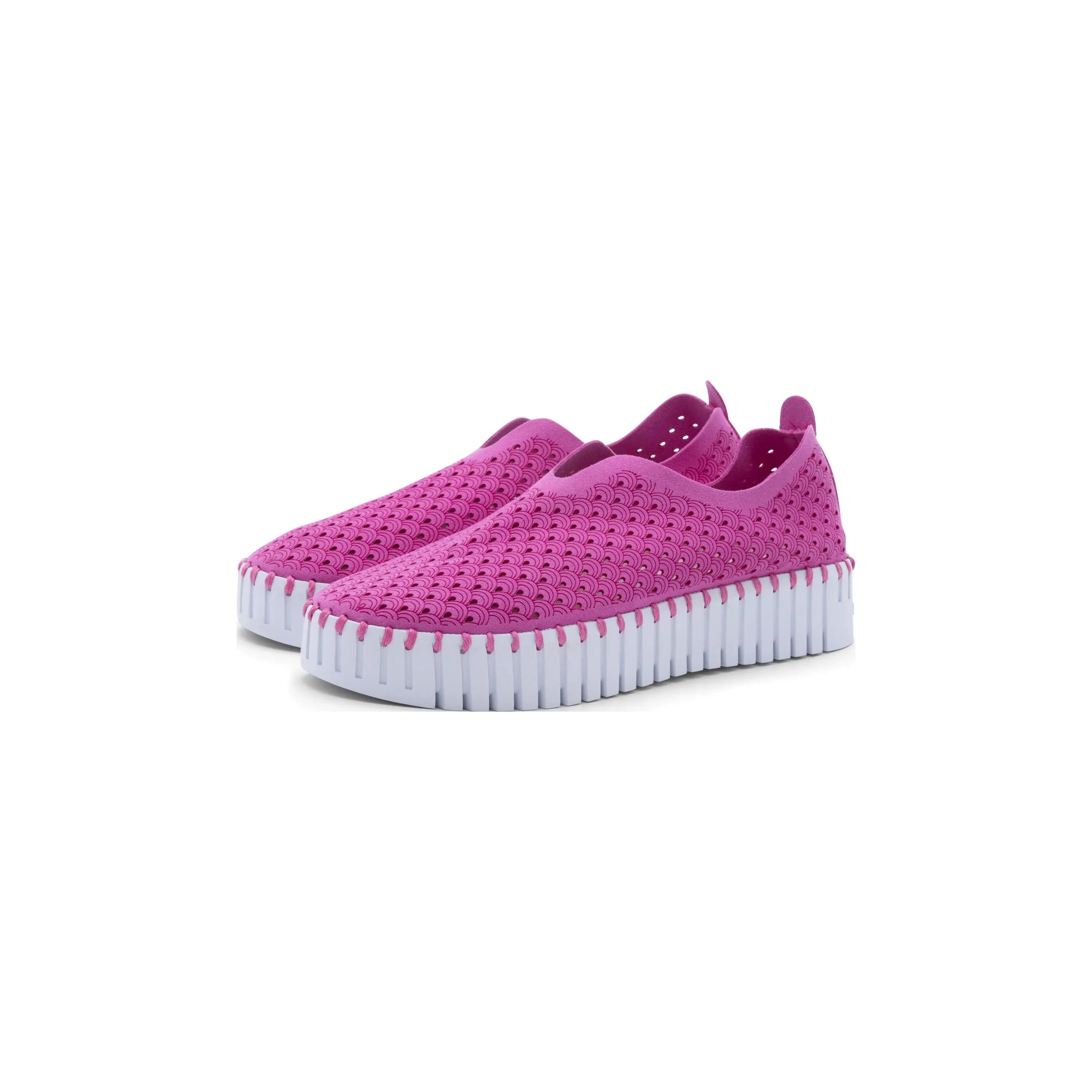 TULIP SLIP-ON PLATFORM | ROSE VIOLET-Socks & Footwear-ILSE JACOBSEN-37-ROSE VIOLET 398-Coriander