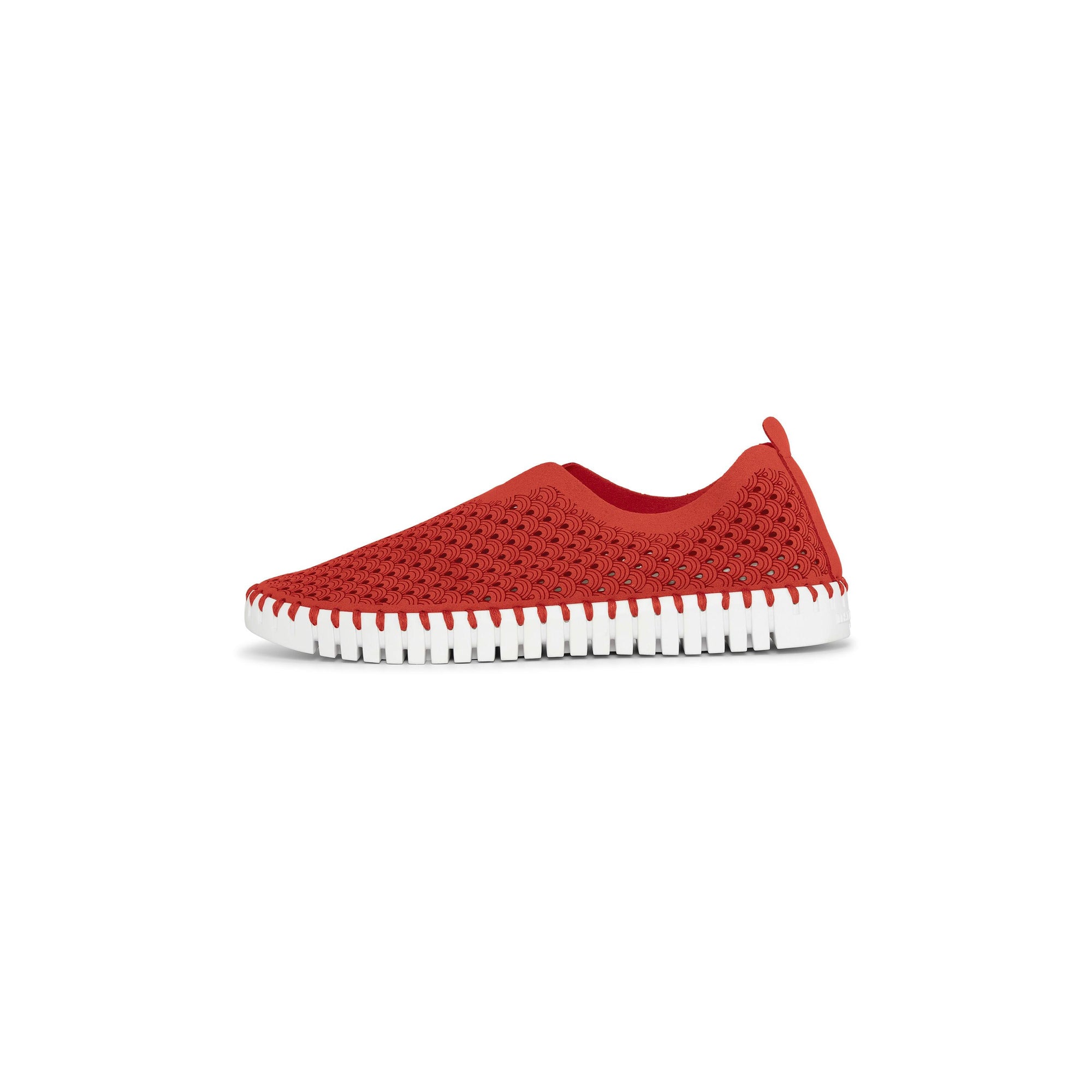TULIP SLIP-ON | RED-Socks & Footwear-ILSE JACOBSEN-Coriander