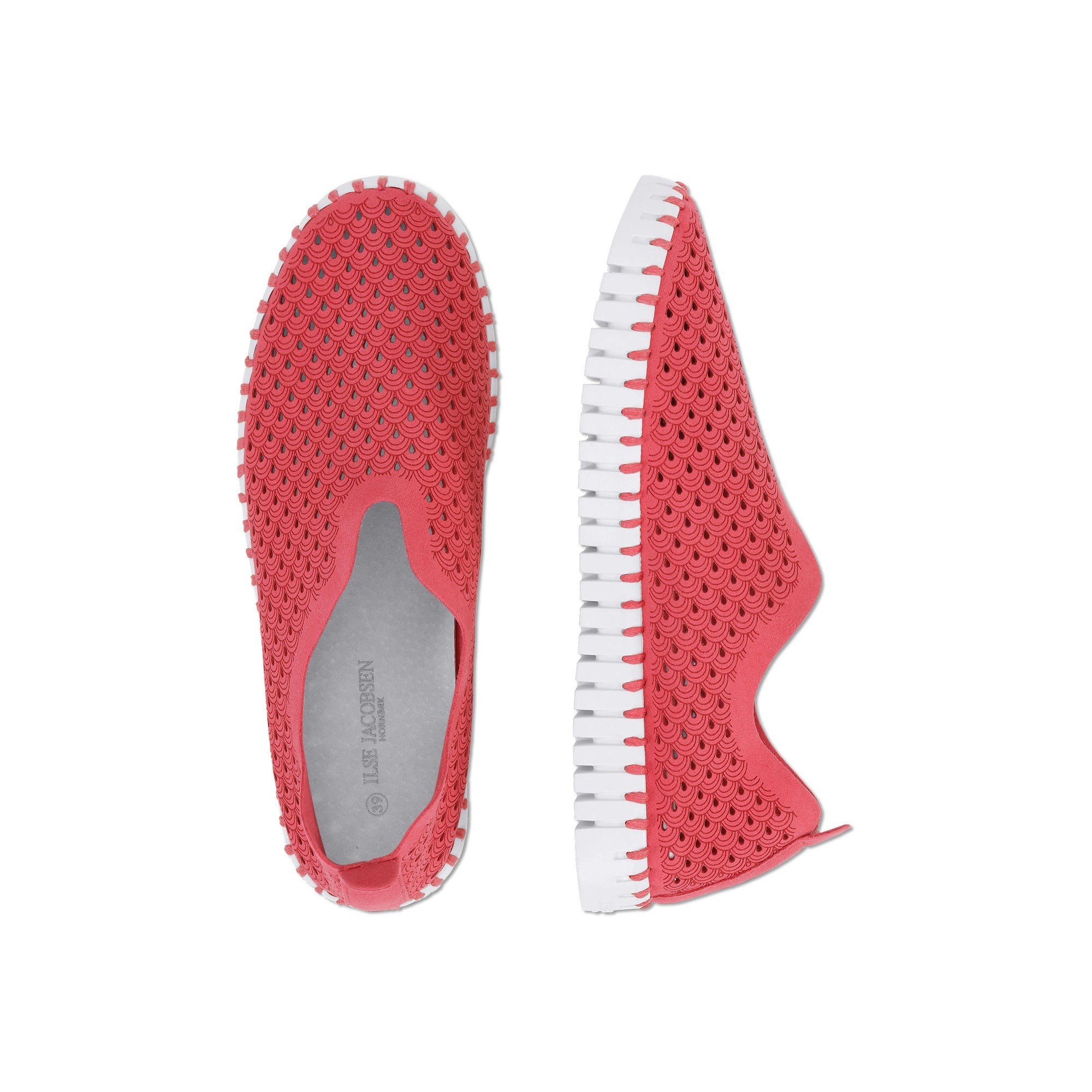 TULIP SLIP-ON | VIVA MAGENTA-Socks & Footwear-ILSE JACOBSEN-Coriander