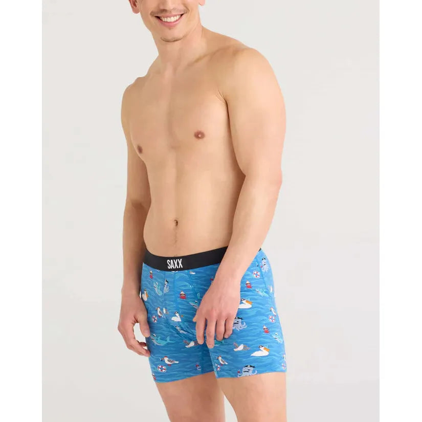 ULTRA BOXER BRIEF | SEAS THE DAY-LAKE BLUE-Intimates-SAXX-Coriander