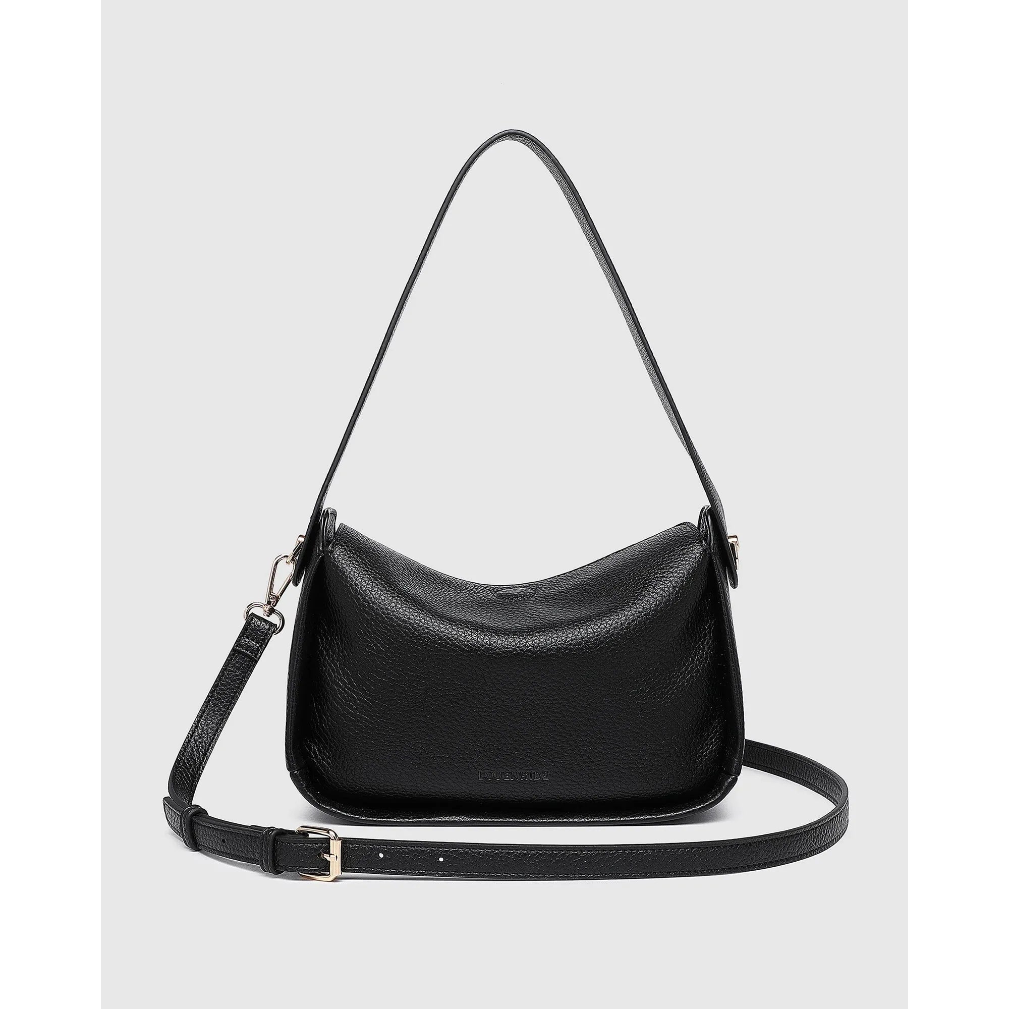 VEGAN SHOULDER BAG | MADDIE-Bags & Wallets-LOUENHIDE-Coriander