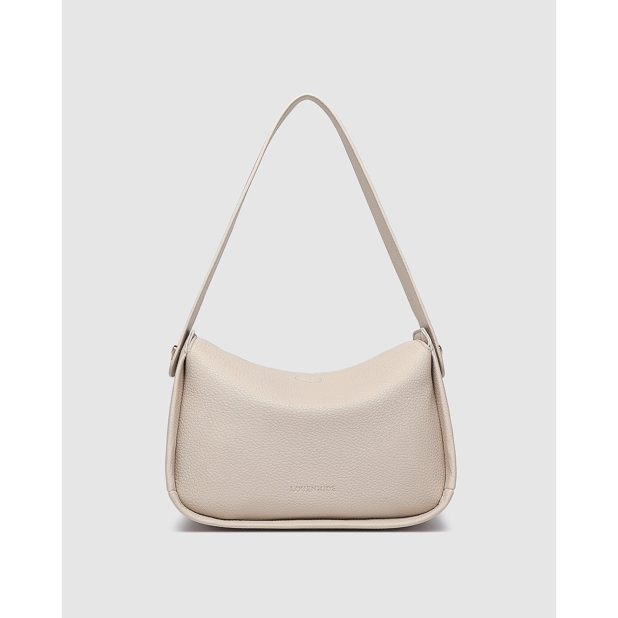 VEGAN SHOULDER BAG | MADDIE-Bags & Wallets-LOUENHIDE-Coriander