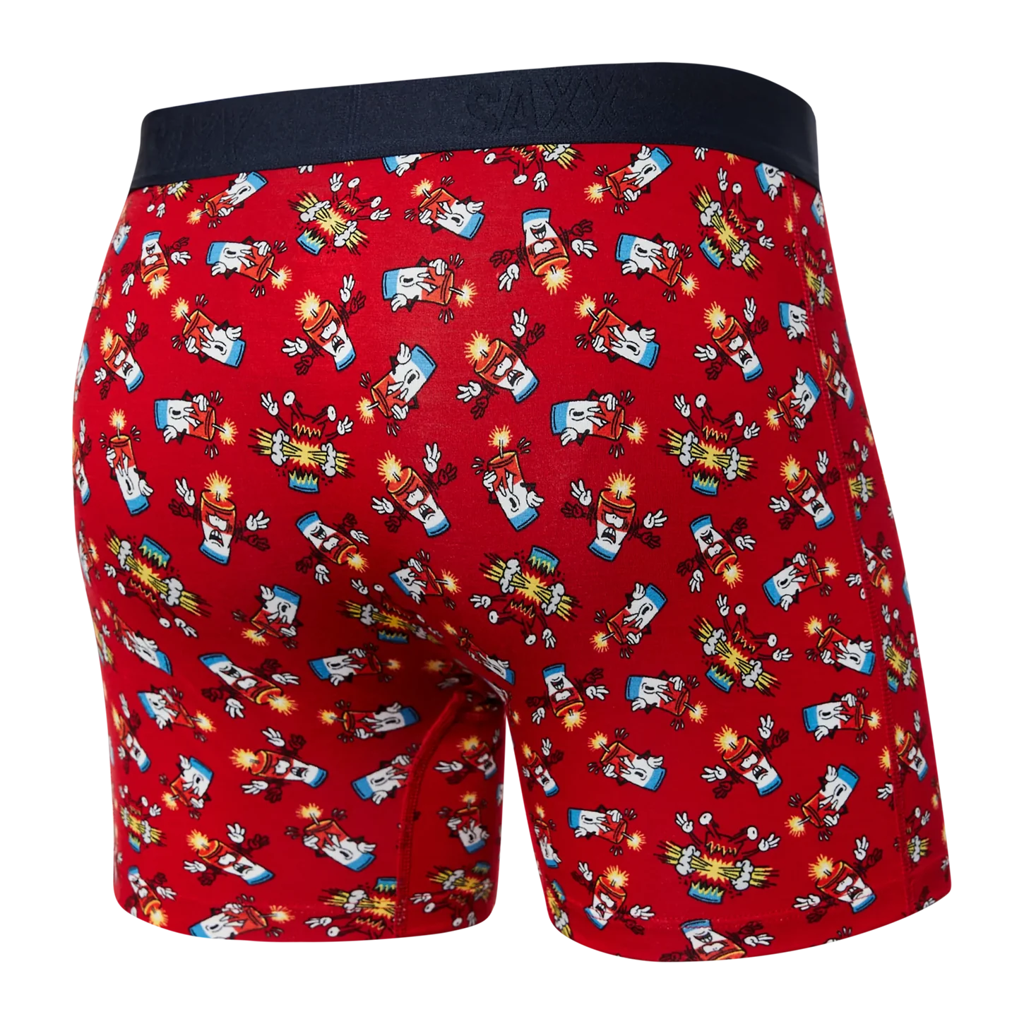 VIBE BOXER BRIEFS | BIG BANG: RED-Underwear-SAXX-Coriander