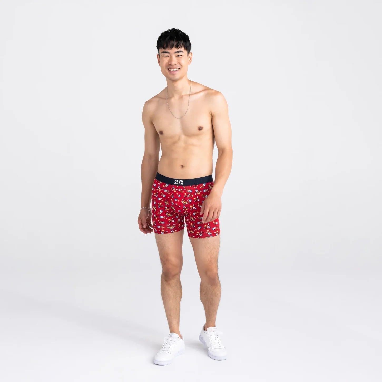 VIBE BOXER BRIEFS | BIG BANG: RED-Underwear-SAXX-Coriander