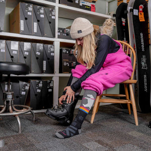 WOMEN'S DUE NORTH THERMOLITE SKI & SNOWBOARD SOCKS-socks-DARN TOUGH-Coriander