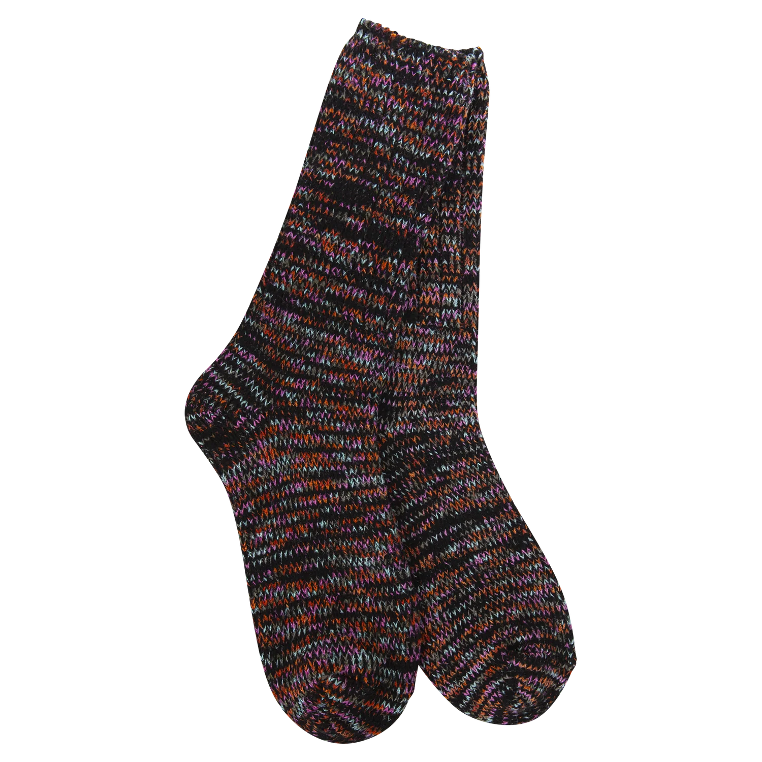 WOMEN'S RAGG CREW SOCKS | EQUINOX-Socks & Footwear-WORLD'S SOFTEST-Coriander