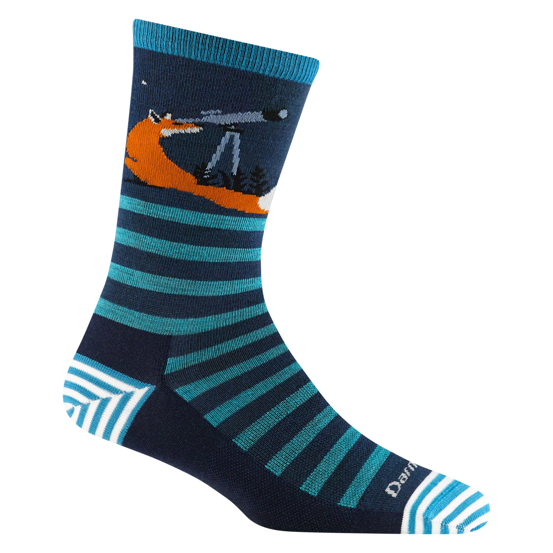 WOMEN'S SOCKS | ANIMAL HAUS CREW-Socks & Footwear-DARN TOUGH-MEDIUM-ECLIPSE-Coriander