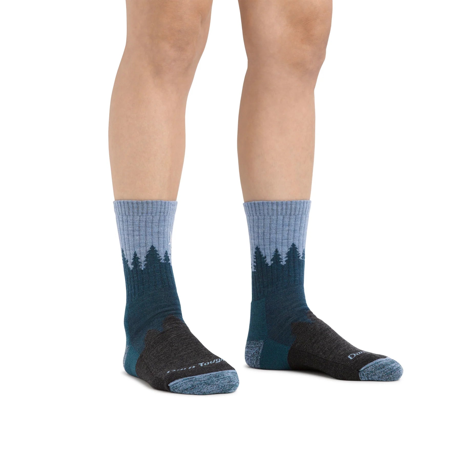 WOMEN'S SOCKS | TREELINE MICRO CREW-Socks & Footwear-DARN TOUGH-Coriander