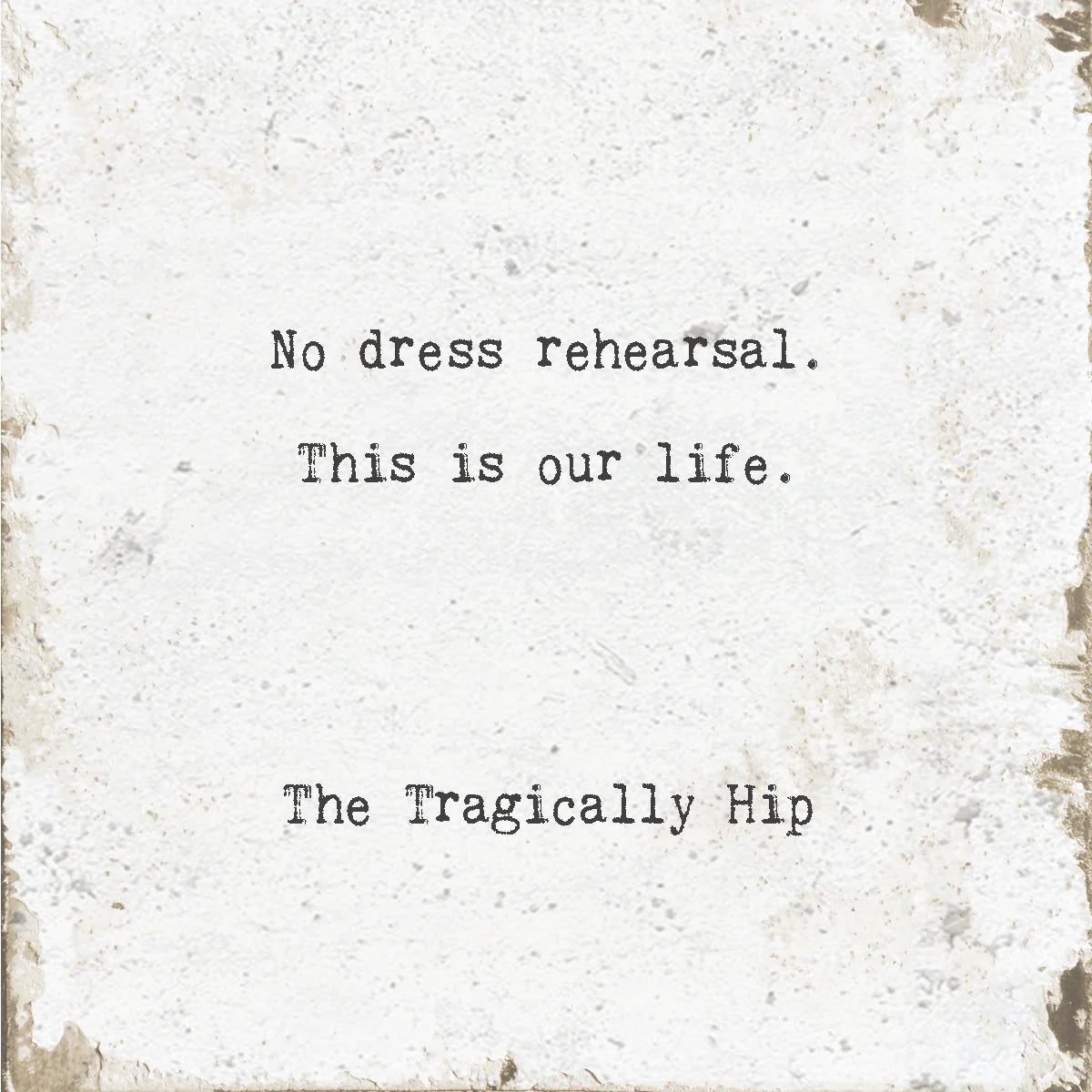 MARBLE COASTER | NO DRESS REHEARSAL-Coasters-CEDAR MOUNTAIN-Coriander