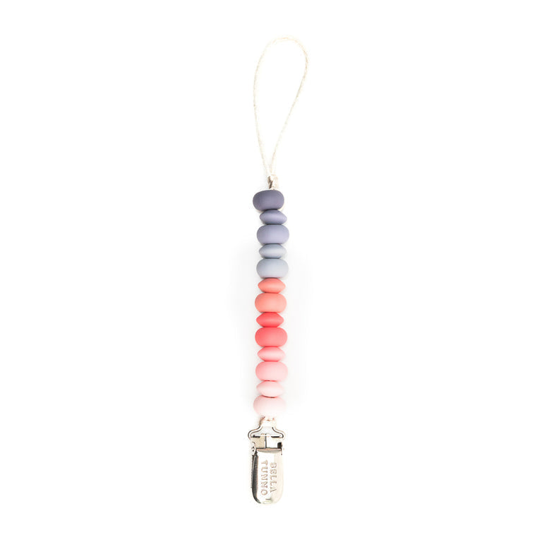 PACIFIER CLIP | PINK MULTI COLOUR-Kids-BELLA TUNNO-Coriander