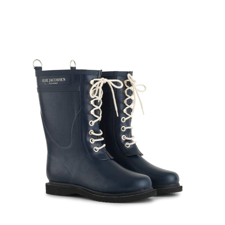 RAINBOOT | LACED-Boots-ILSE JACOBSEN-36-INDIGO-Coriander
