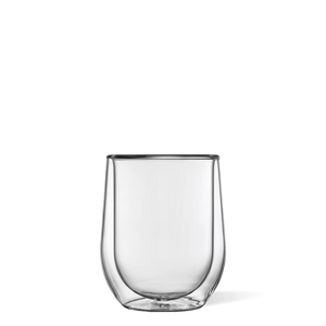 STEMLESS GLASS SET 12 OZ CLEAR-Drinkware-CORKCICLE-Coriander