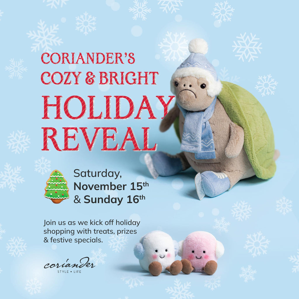 Cozy & Bright - Coriander’s Holiday Reveal