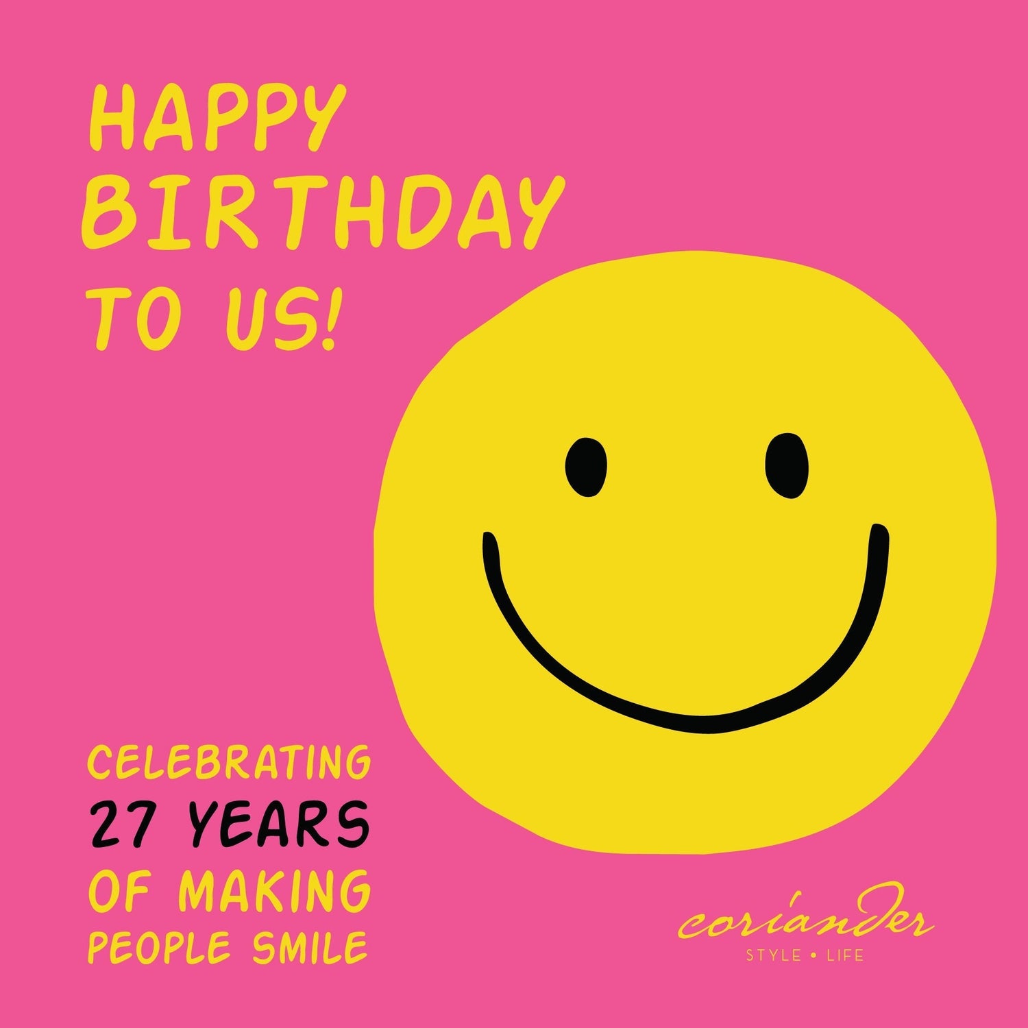 We're 27. Somebody Pass the Cannoli. 🍋🎂