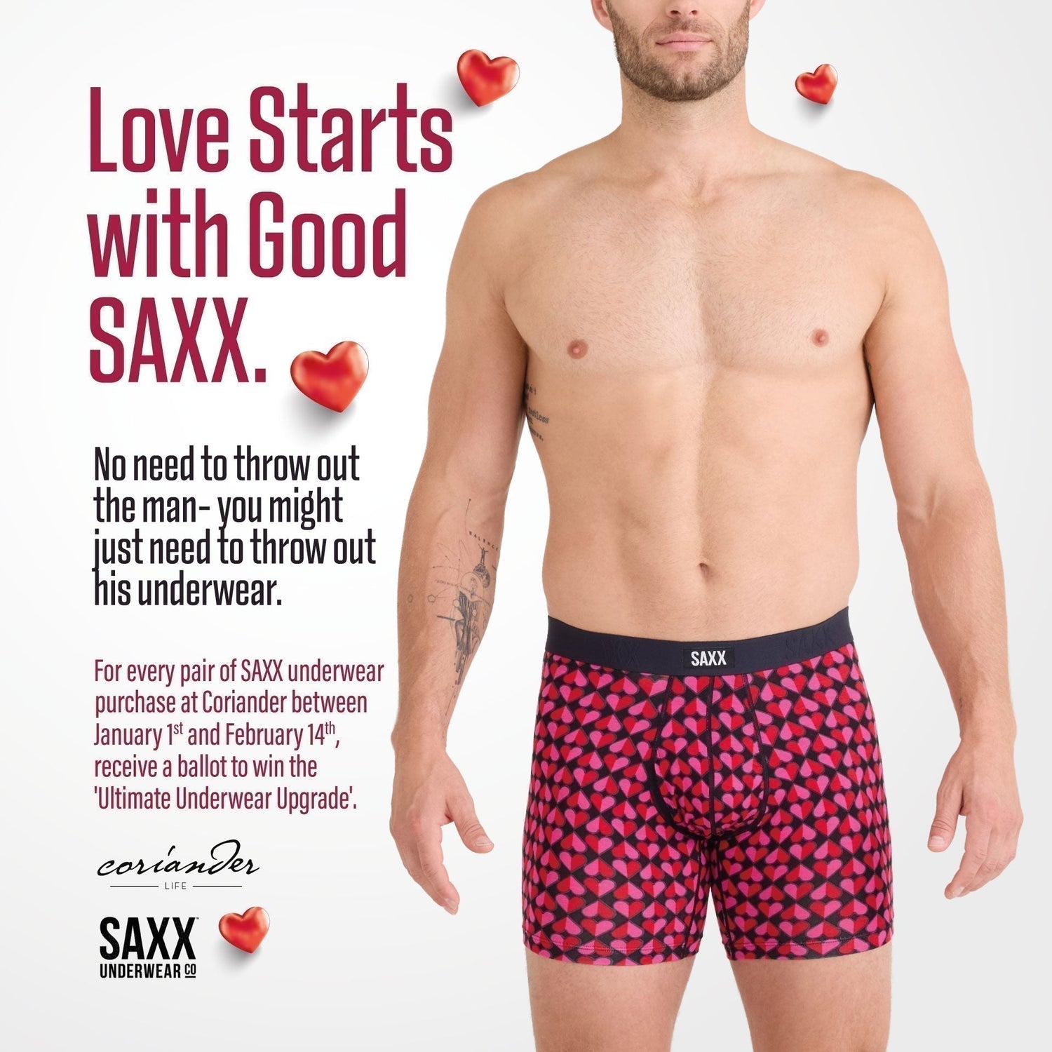 Love Starts with Good SAXX