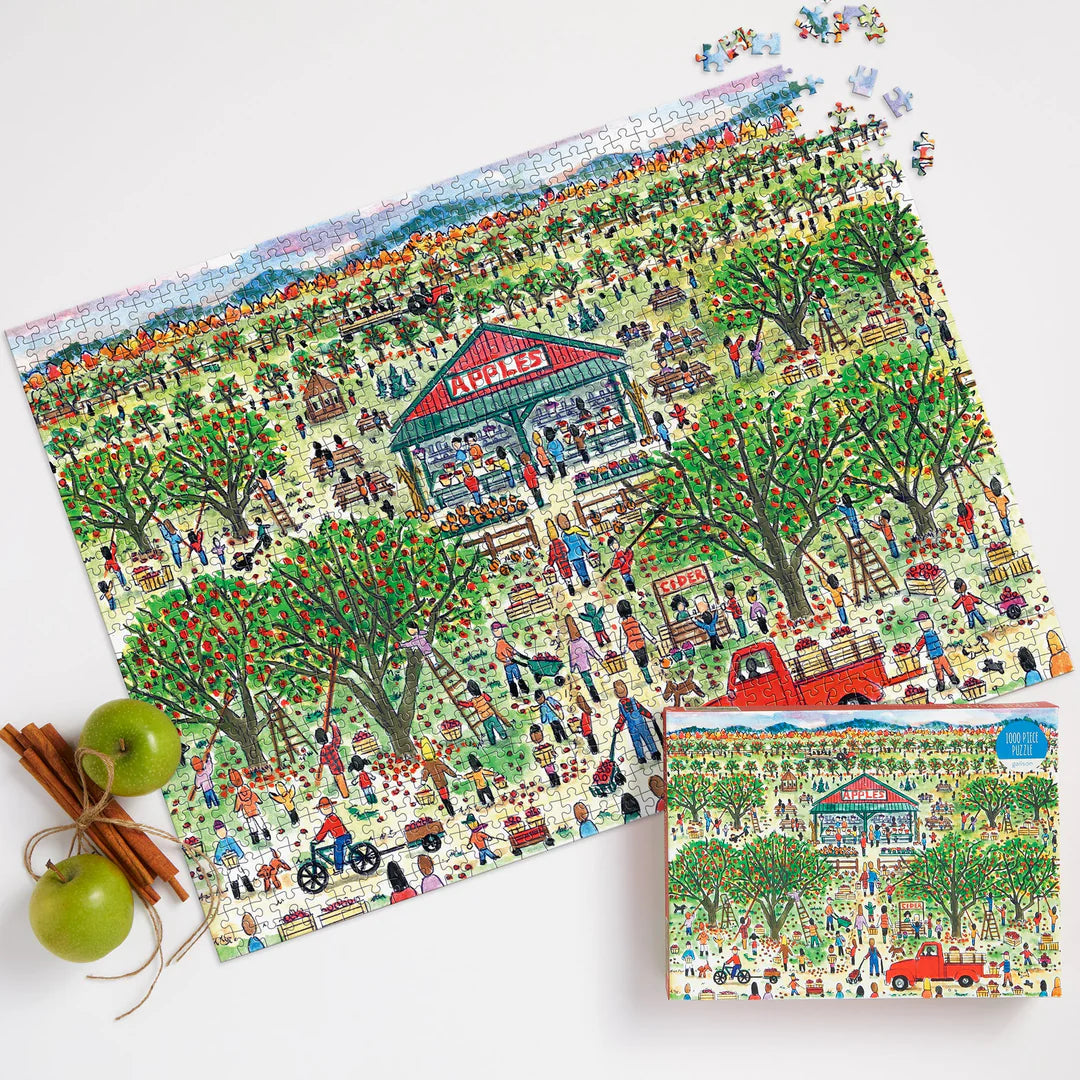 1 000 PC PUZZLE | APPLE PICKIN'-Fun and Games-RAINCOAST-Coriander