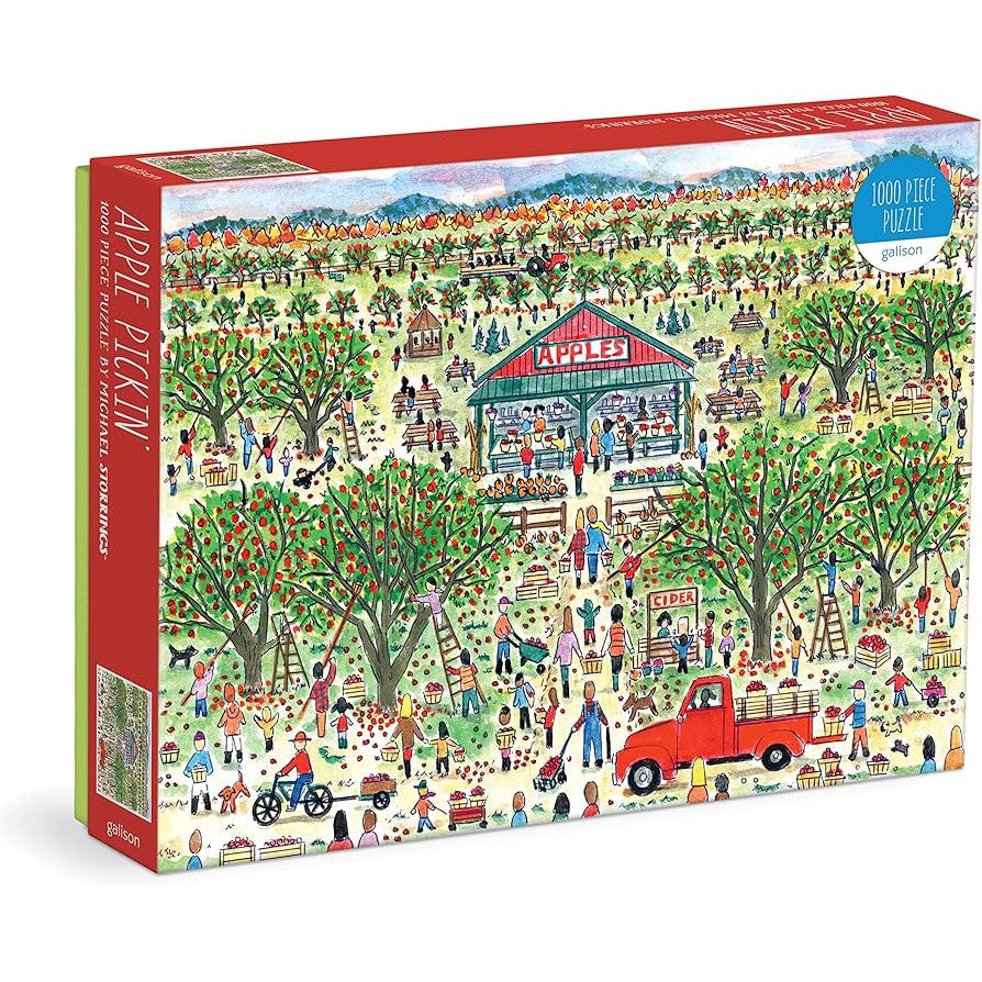 1 000 PC PUZZLE | APPLE PICKIN'-Fun and Games-RAINCOAST-Coriander