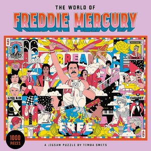 1 000 PC PUZZLE | FREDDIE MERCURY-Fun and Games-RAINCOAST-Coriander