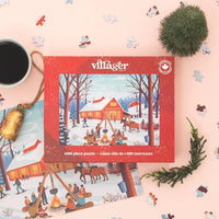 1 000 PIECE PUZZLE | CABANE A SUCRE-Puzzles and Such-VILLAGER PUZZLES-Coriander