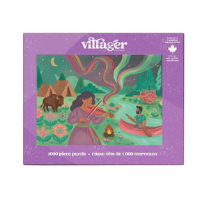 1 000 PIECE PUZZLE | DANCING SKY-Puzzle-VILLAGER PUZZLES-Coriander
