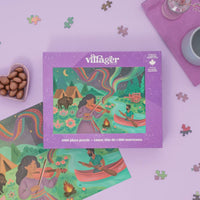 1 000 PIECE PUZZLE | DANCING SKY-Puzzle-VILLAGER PUZZLES-Coriander