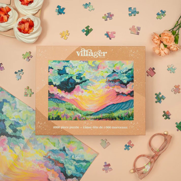 1 000 PIECE PUZZLE | DAYBREAK-Puzzles-VILLAGER PUZZLES-Coriander