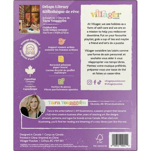1 000 PIECE PUZZLE | DREAM LIBRARY-Puzzles-VILLAGER PUZZLES-Coriander