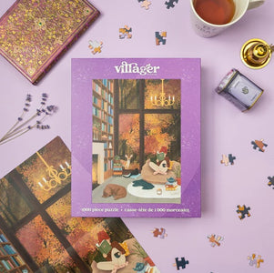 1 000 PIECE PUZZLE | DREAM LIBRARY-Puzzles-VILLAGER PUZZLES-Coriander