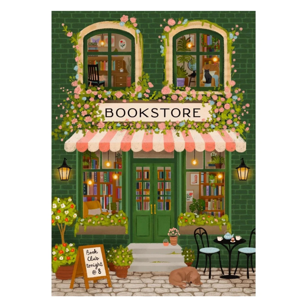 1 000 PIECE PUZZLE | EMERALD BOOKSTORE-Puzzle-VILLAGER PUZZLES-Coriander