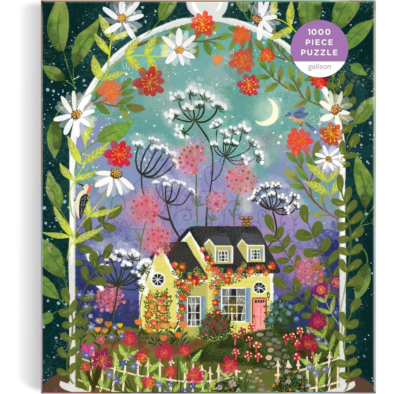 1 000 PIECE PUZZLE | JOY LAFORME: BLOOMARIUM-Puzzles-RAINCOAST-Coriander