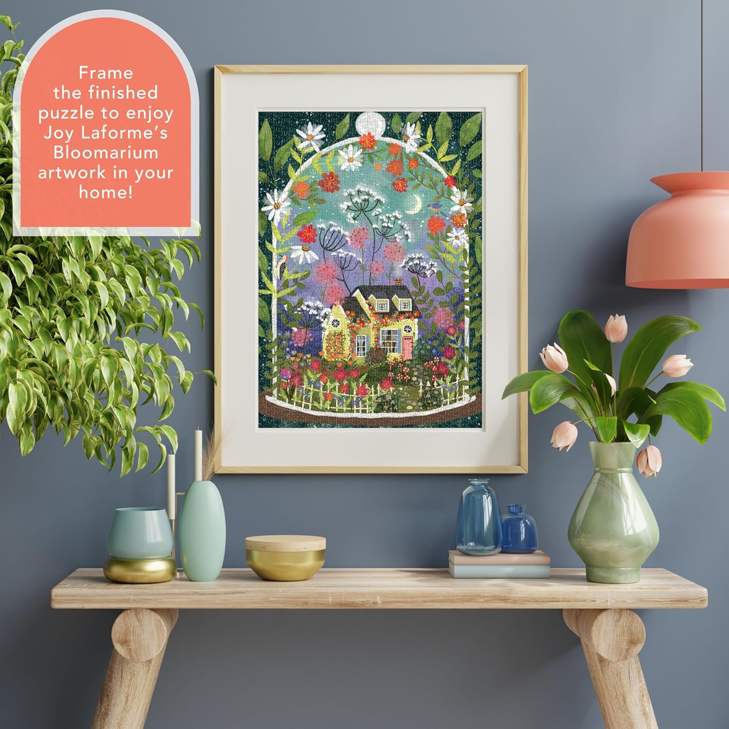 1 000 PIECE PUZZLE | JOY LAFORME: BLOOMARIUM-Puzzles-RAINCOAST-Coriander