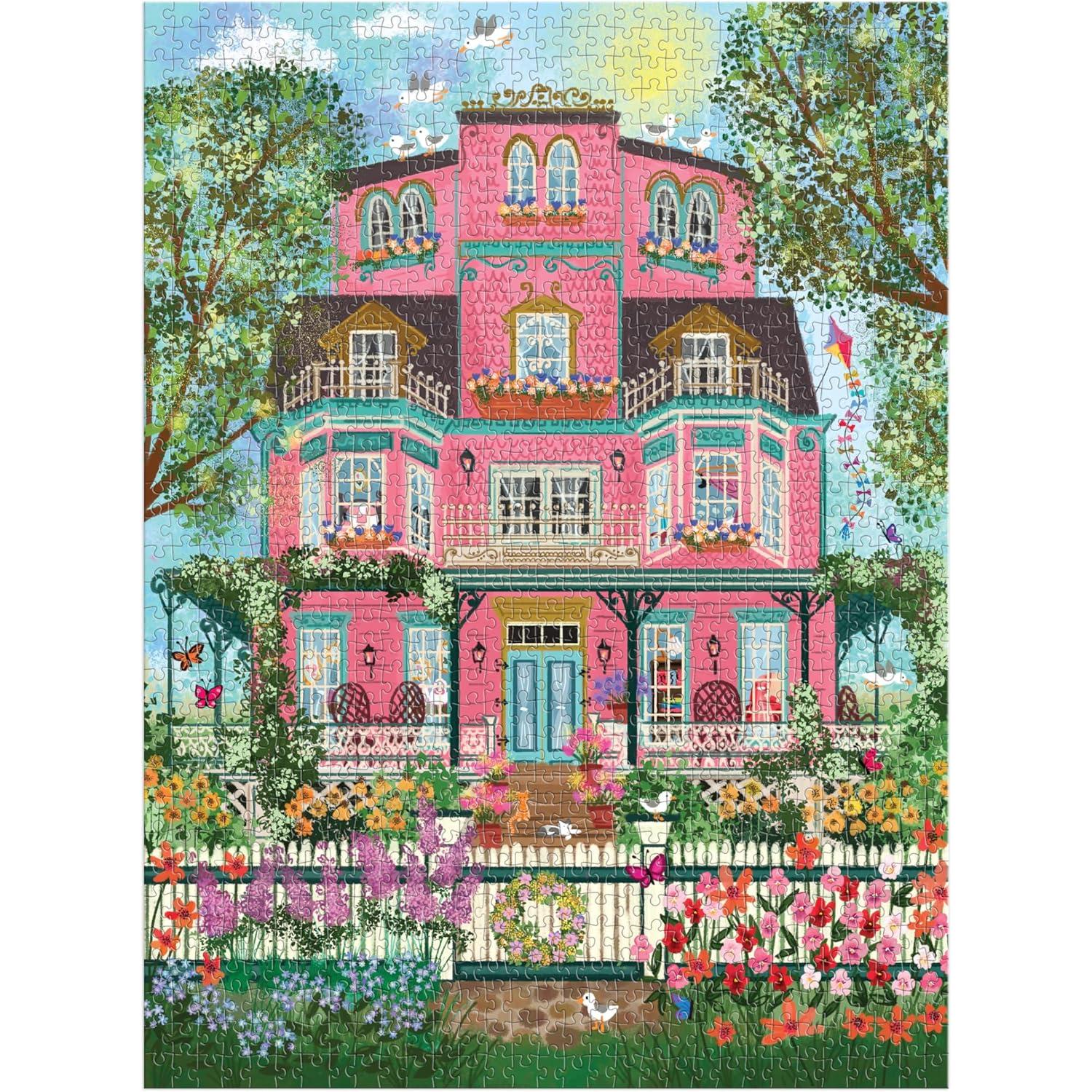 1 000 PIECE PUZZLE | JOY LAFORME: CAPESIDE VICTORIAN-Puzzles-RAINCOAST-Coriander