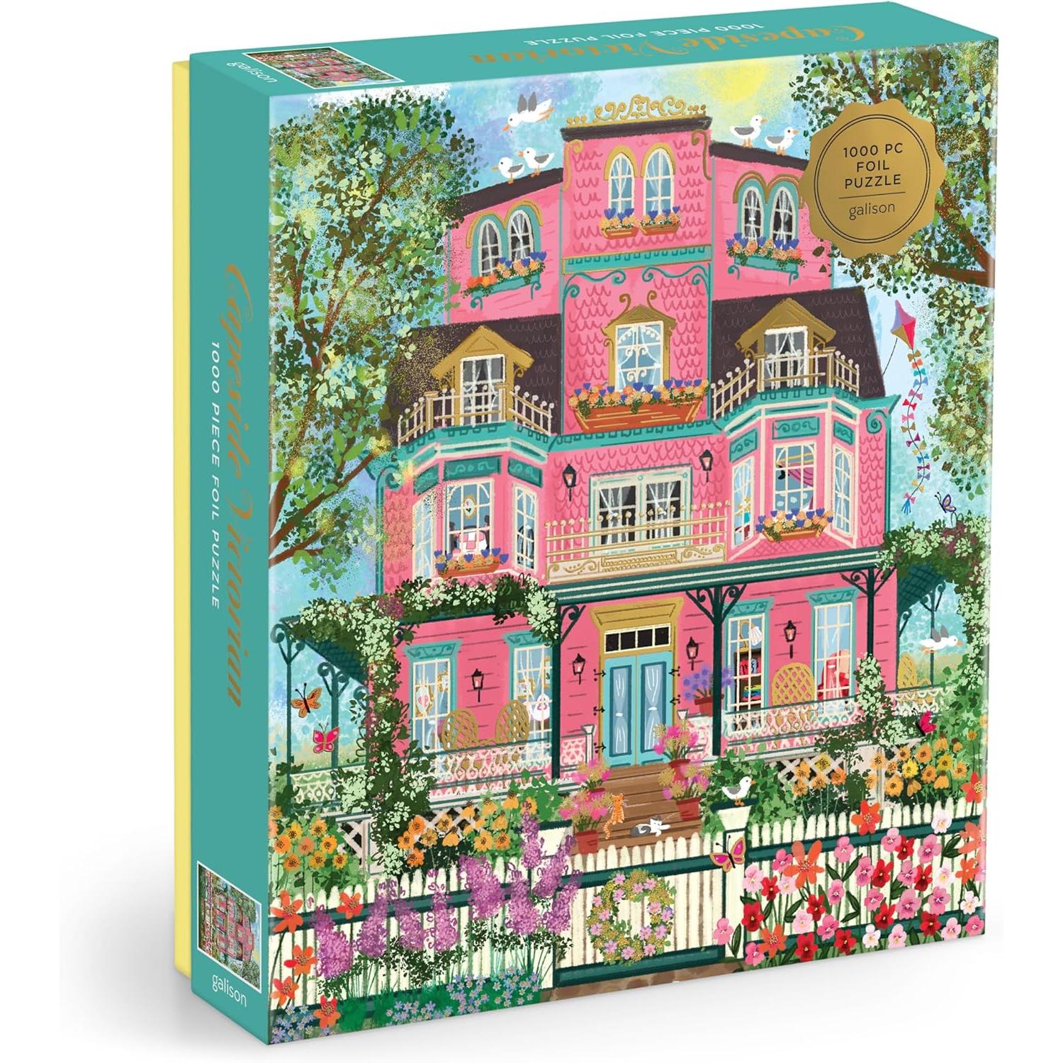 1 000 PIECE PUZZLE | JOY LAFORME: CAPESIDE VICTORIAN-Puzzles-RAINCOAST-Coriander