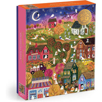 1 000 PIECE PUZZLE | JOY LAFORME: SPOOKY VILLAGE-Puzzles-RAINCOAST-Coriander