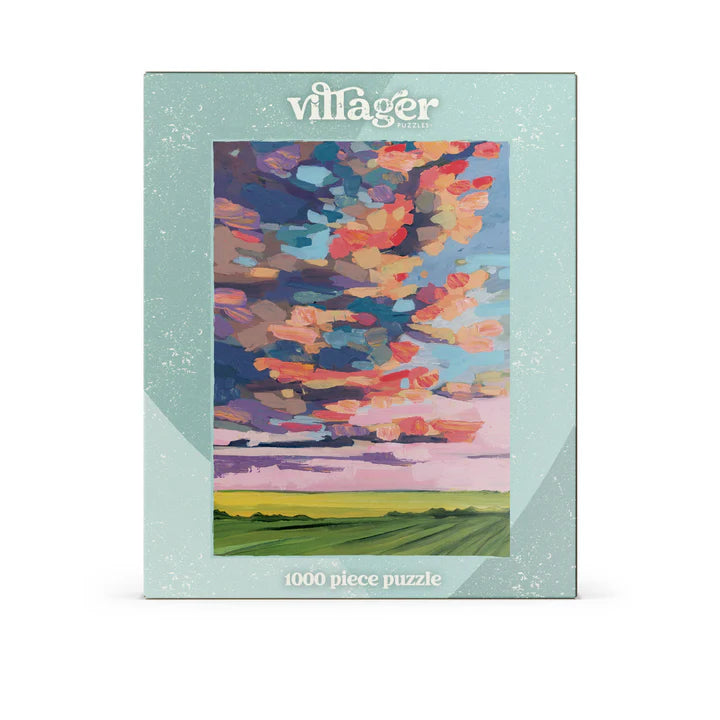 1 000 PIECE PUZZLE | PRAIRIE SKY-Puzzles-VILLAGER PUZZLES-Coriander
